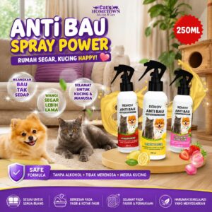 REMOV Spray Anti Bau - Spray Penghilang Bau No.1