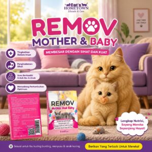 REMOV MOTHER AND BABY SACHET 5PCS | TAMBAH NUTRISI IBU DAN ANAK