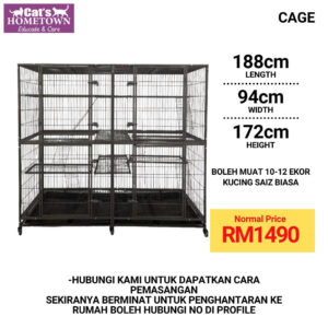 886 Cage Kucing Tahan Lasak 10 - 12 ekor | Cage Tahan Lasak cage for cat